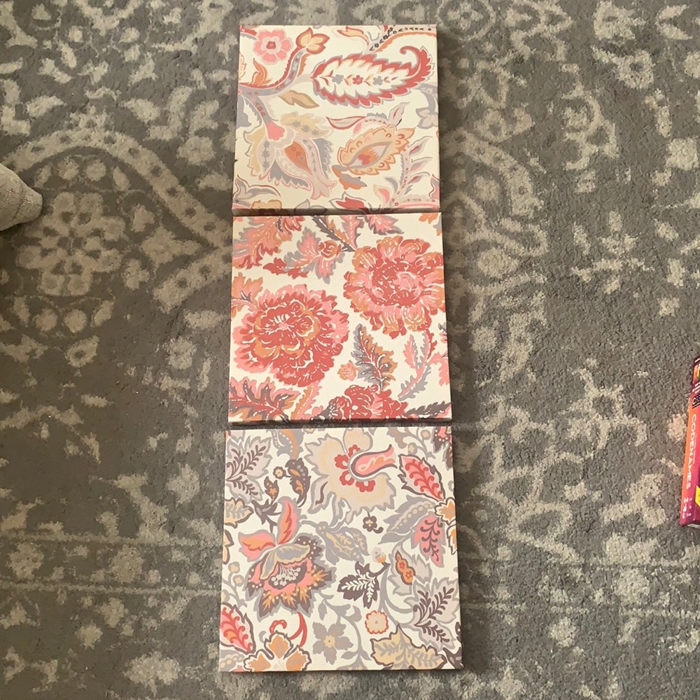 3 Square Wall Art